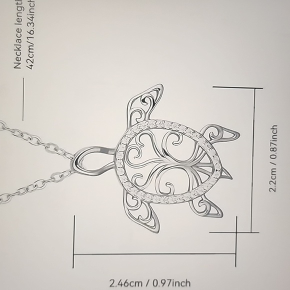 Tree ๐ณ of Life Sea turtle ๐ข Necklace - Picture 4 of 6